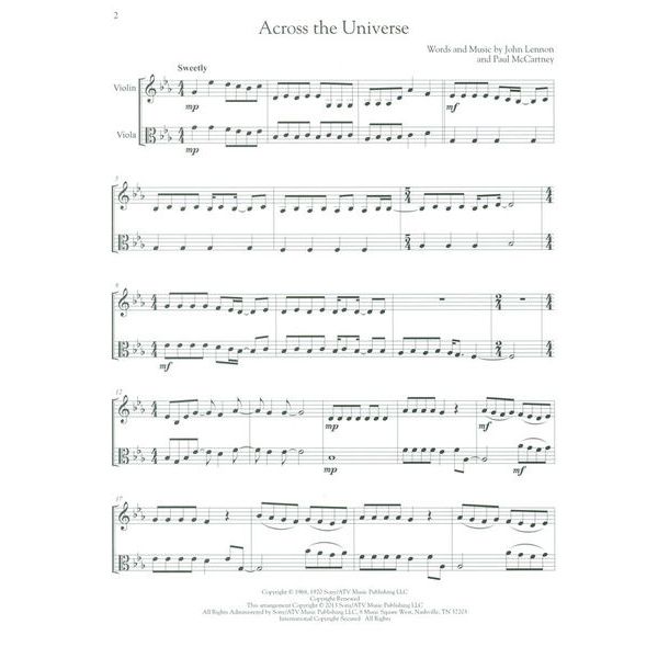 Hal Leonard Big Book Violin & Viola Duets