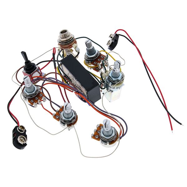 Bartolini NTMB+F 3-Band Bass Preamp