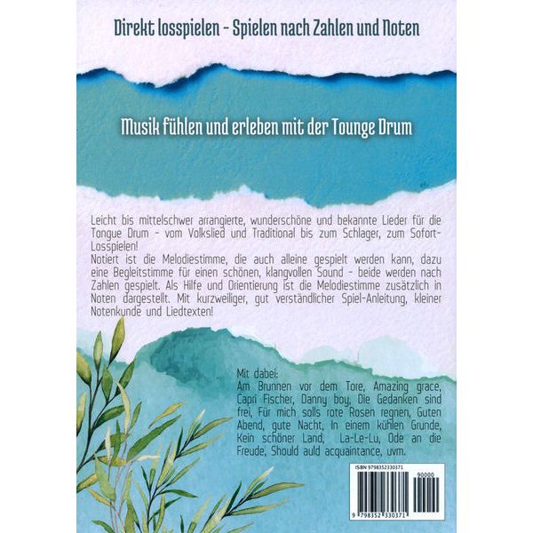Claudia Gro Steel Tongue Drum Songbook