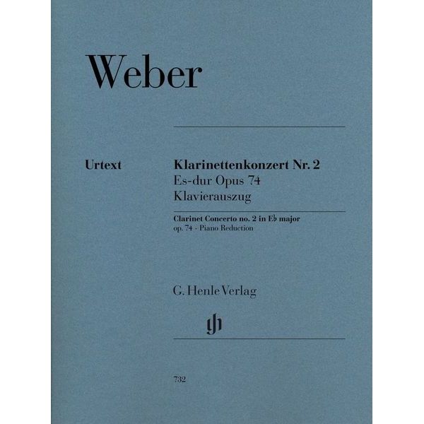 Henle Verlag Weber Clarinet Concerto No.2