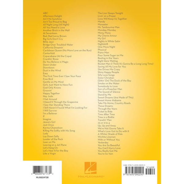 Hal Leonard 101 Popular Songs Trombone