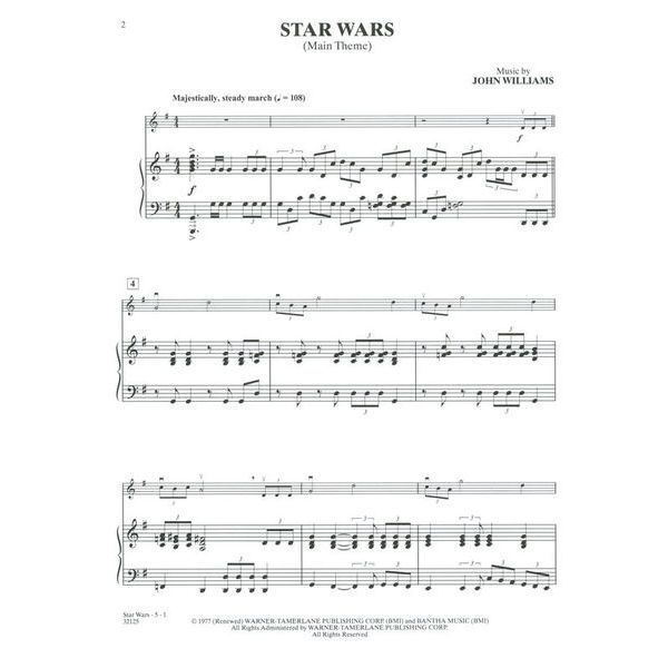 Alfred Music Publishing Star Wars Journey I-VI Violin