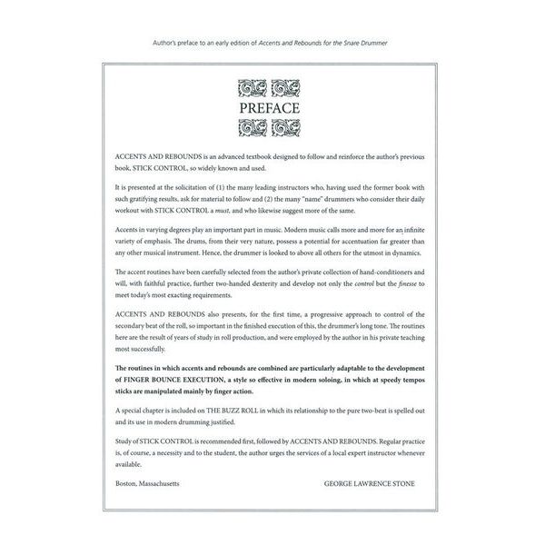 Alfred Music Publishing Accents And Rebounds