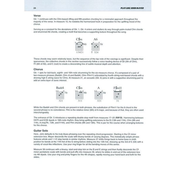 Hal Leonard Play Like John Mayer