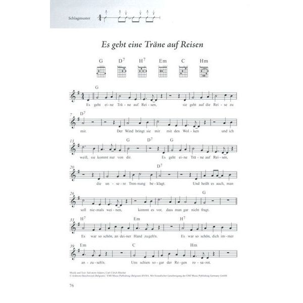 Schott Schlagerbuch Alt und Jung Git