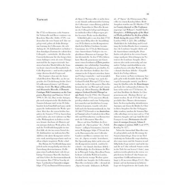 Henle Verlag Marcello Cellosonate F-Dur