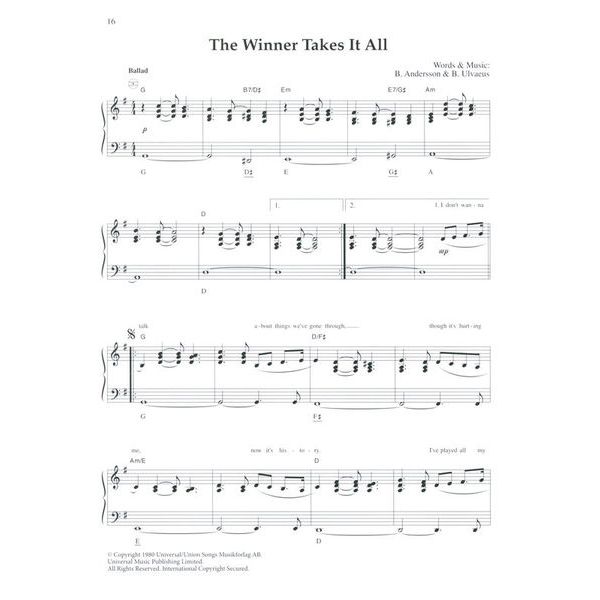 Holzschuh Verlag Akkordeon Pur Abba 1