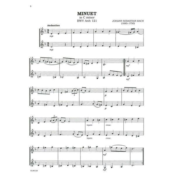 Alfred Music Publishing Classical Duets for All Clarin