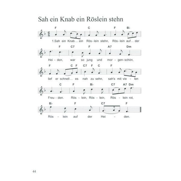 Bosworth Deutsche Volkslieder