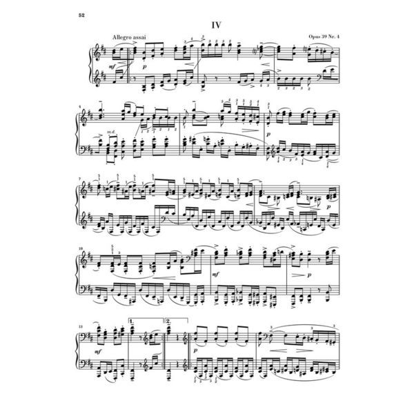 Henle Verlag Rachmaninow tudes-Tableaux