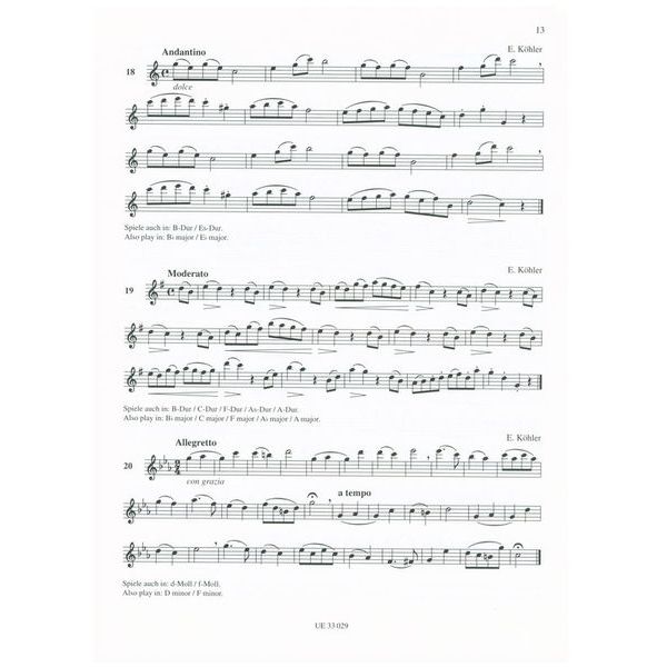 Universal Edition 150 Classical Studies Recorder