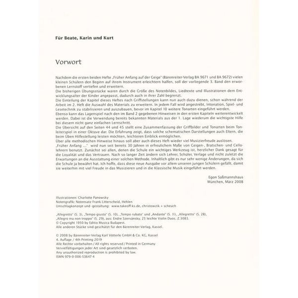 Brenreiter Samannshaus Anfang Geige 3