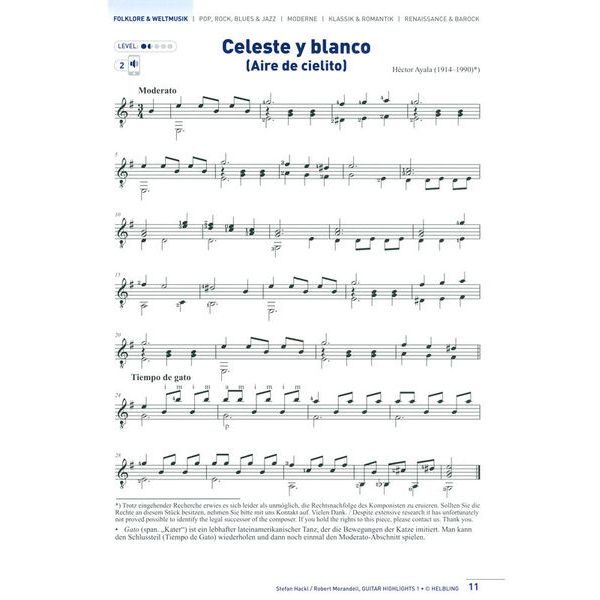 Helbling Verlag Guitar Highlights 1