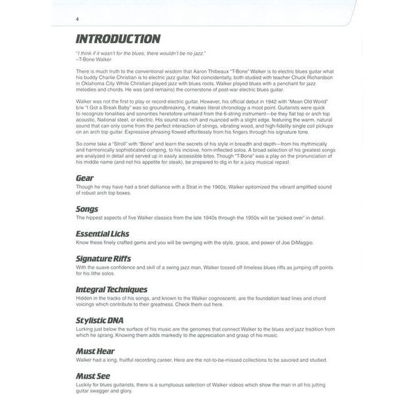 Hal Leonard Play Like T-Bone Walker