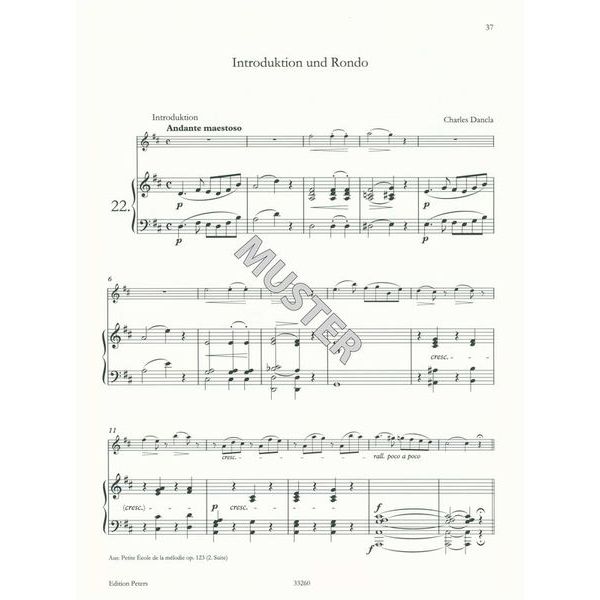 Edition Peters Piccolo Paganini 1