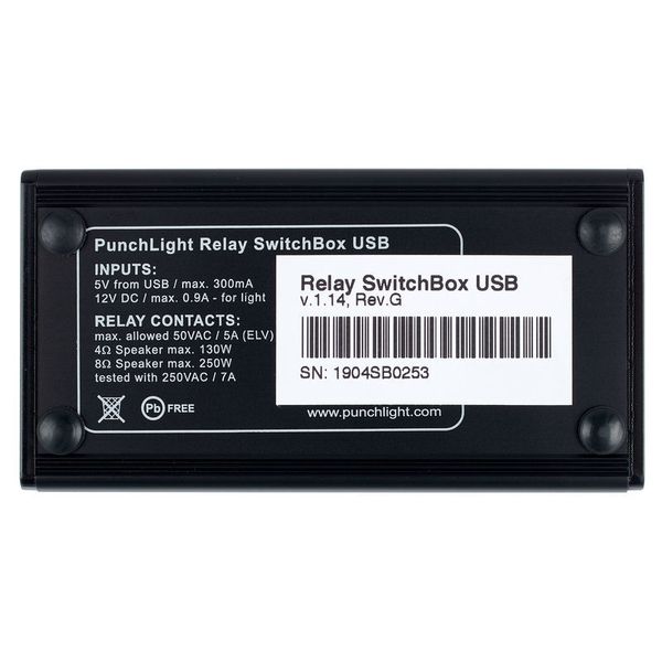 Punchlight Relay SwitchBox USB