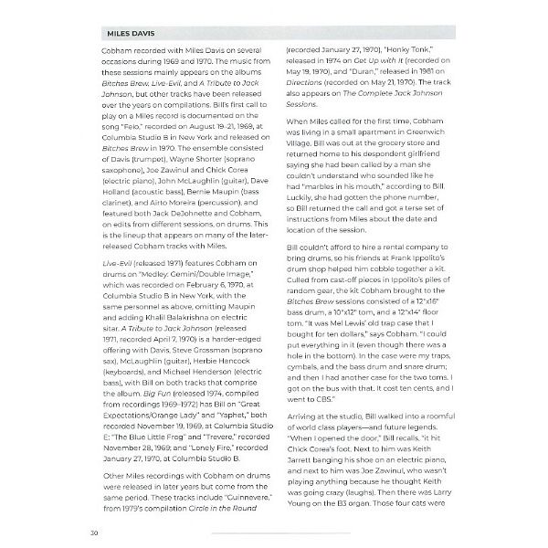 Hudson Music The Music and Drumming Cobham