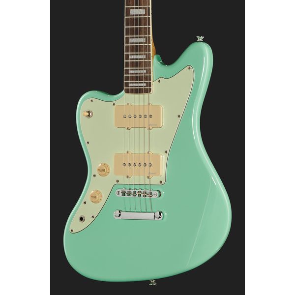 Harley Benton JA-60CC LH Seafoam Gree Bundle