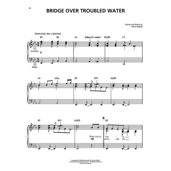 Hal Leonard Beautiful Songs for Accordion