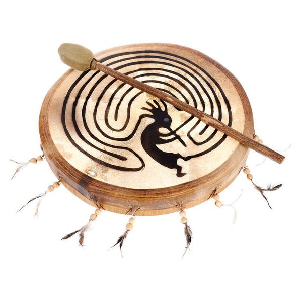 Terre Shaman Drum 35cm Kokopelli
