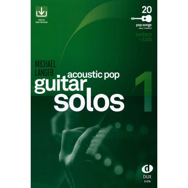 Edition Dux Acoustic Pop Guitar Solos 1