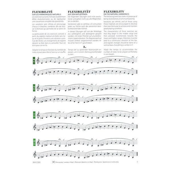 Editions Bim Horn Fundamentals