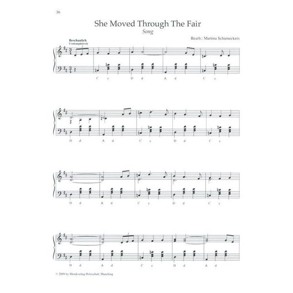 Holzschuh Verlag Irish Folk Music Accordion