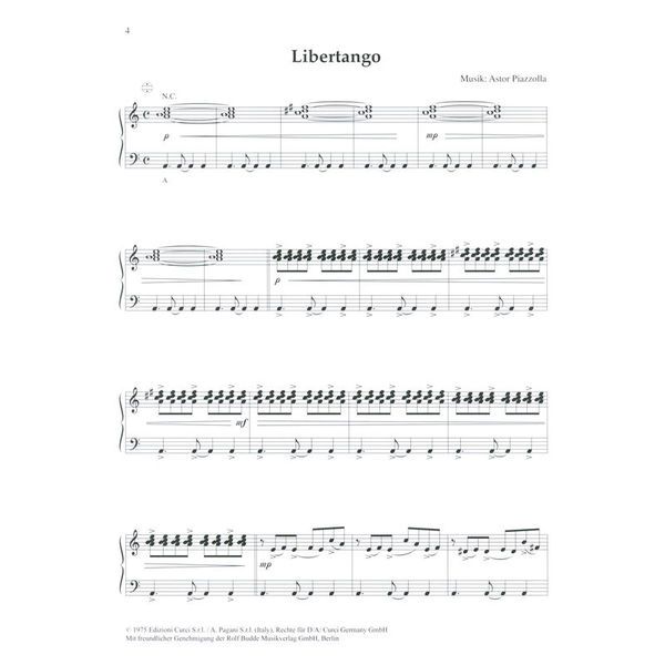 Holzschuh Verlag Akkordeon Pur Piazzolla 1