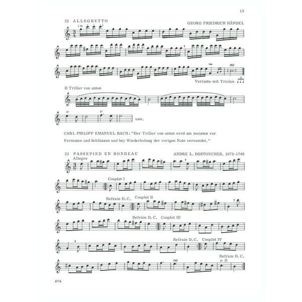 Heinrichshofen Verlag Etüden for Altflöte