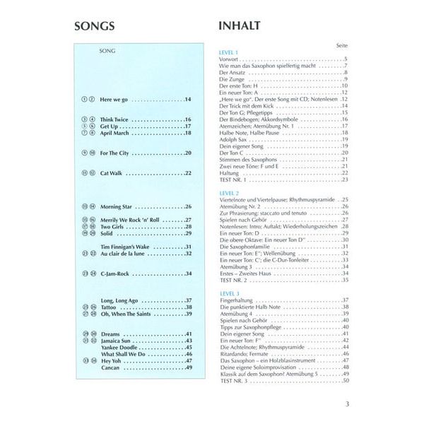 Schott Saxophon Spielen Hobby T-Sax 1