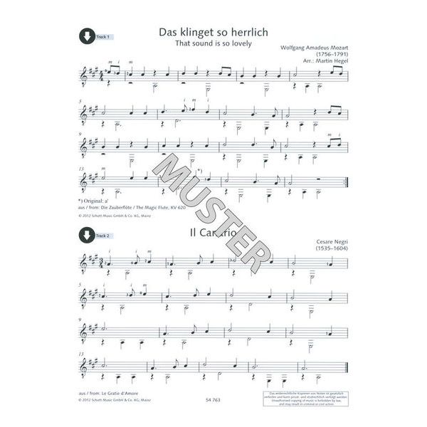 Schott Klassik für Kinder Gitarre