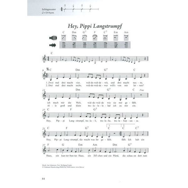 Schott Kinderliederbuch Git/Uku XXL