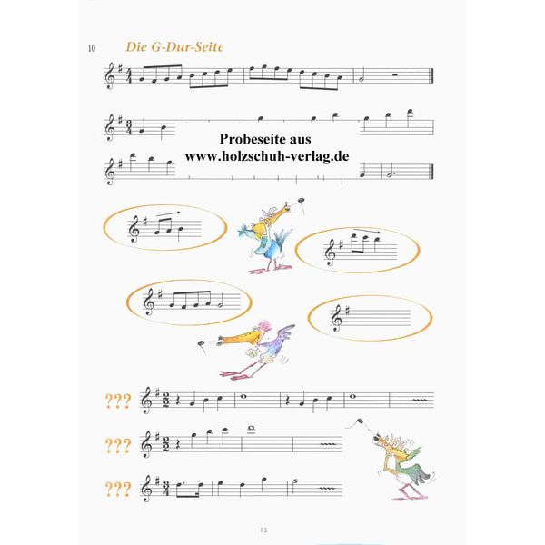 Holzschuh Verlag Jede Menge Flötentöne 2 Alto