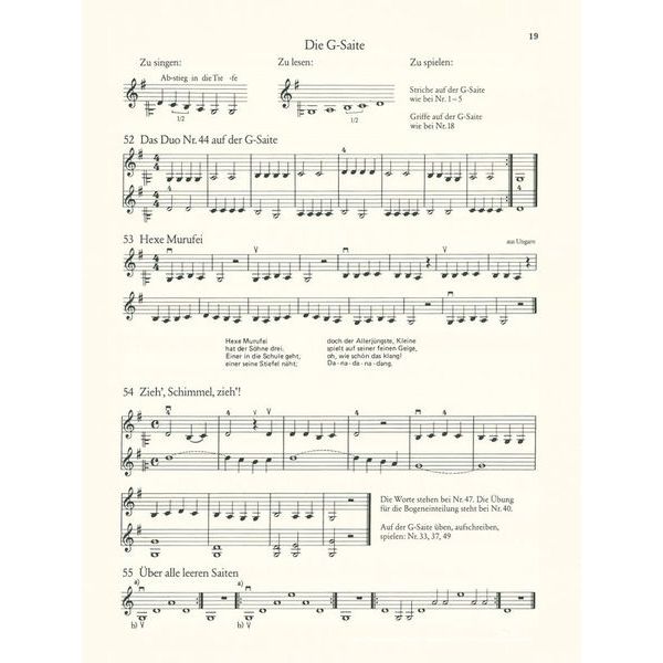 Schott Der Anfang des Geigenspiels