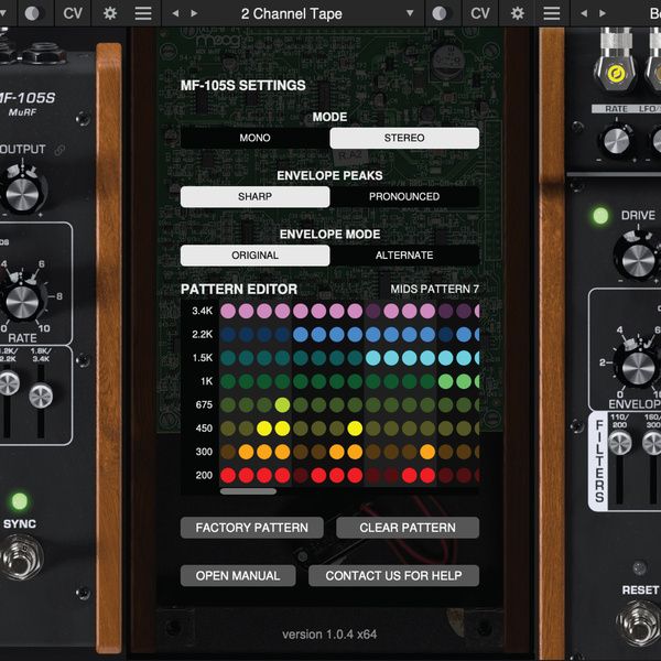 Moog MF-105S MuRF Plugin