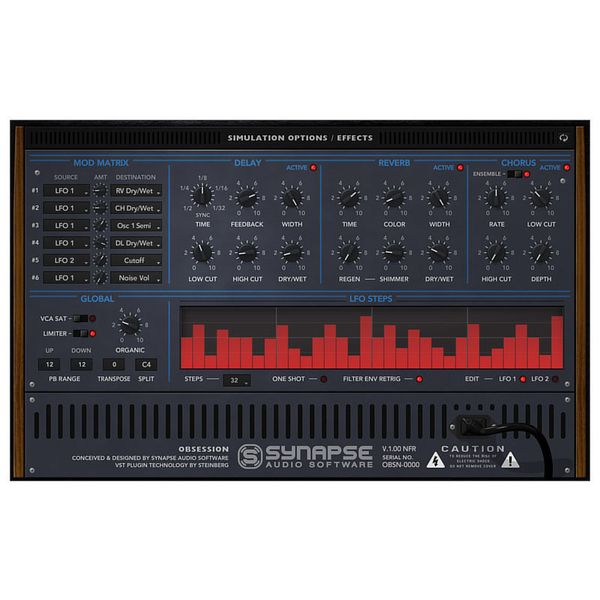 Synapse Audio Obsession