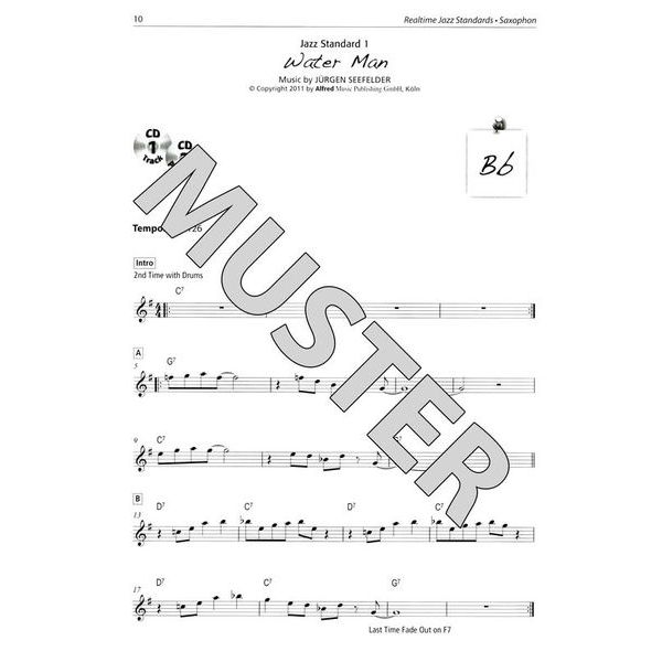 Alfred Music Publishing Realtime Jazz Standards Sax