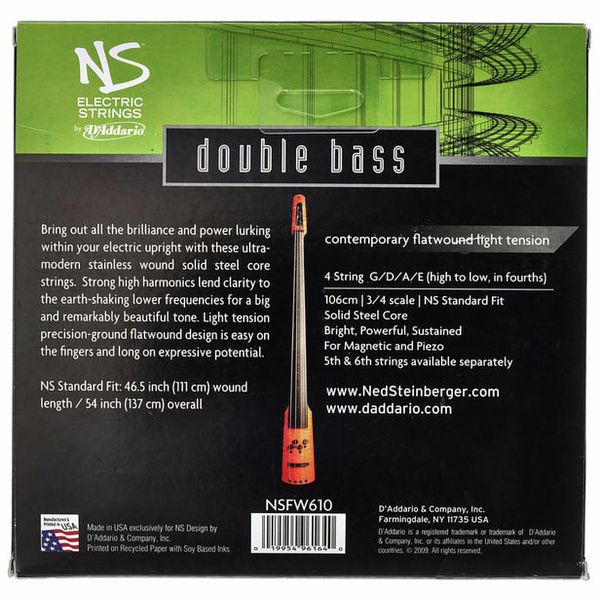 Daddario NSFW610 Electric Contemporary