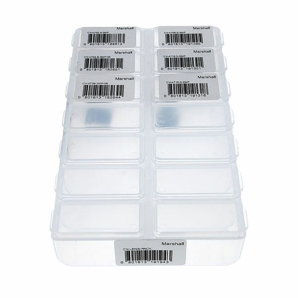 Marshall Electronics Lens Pack 6pcs M12