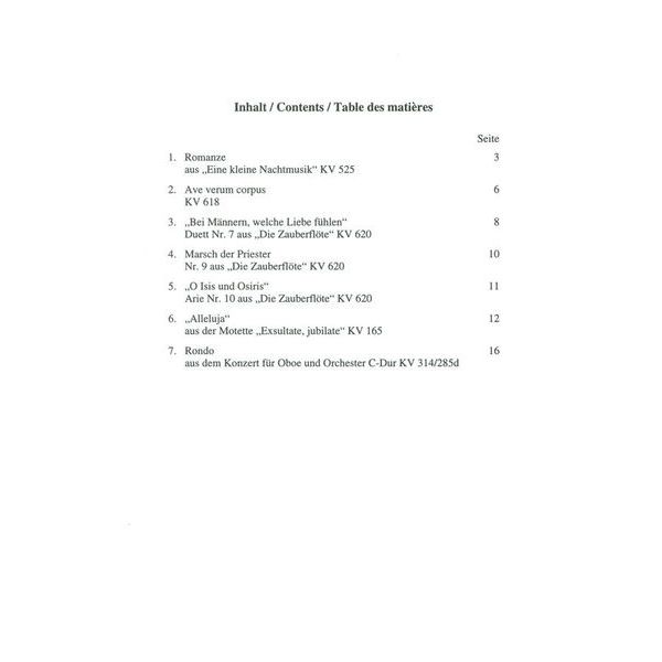 Heinrichshofen Verlag Mozart Duette Altblockflöte