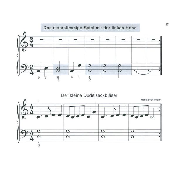 Edition Melodie Kleine Finger am Klavier 3