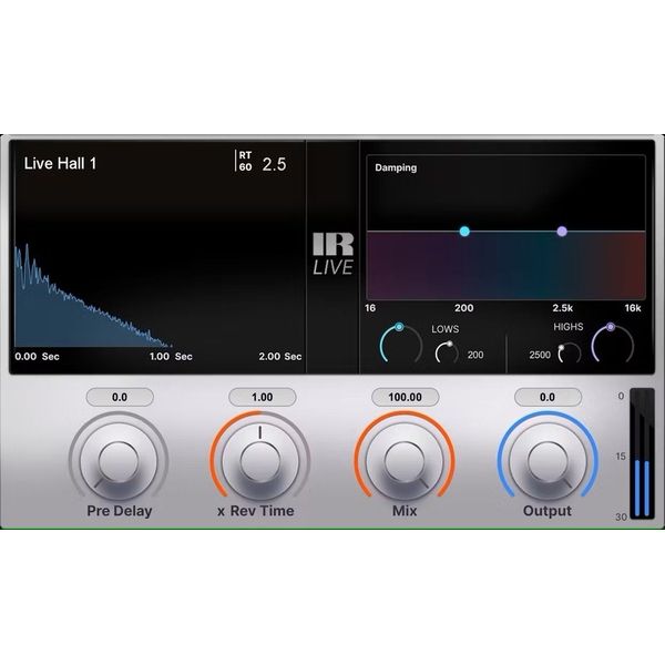 Waves IR-Live Convolution Reverb