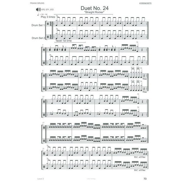 Leu Verlag 41 Drum Duets
