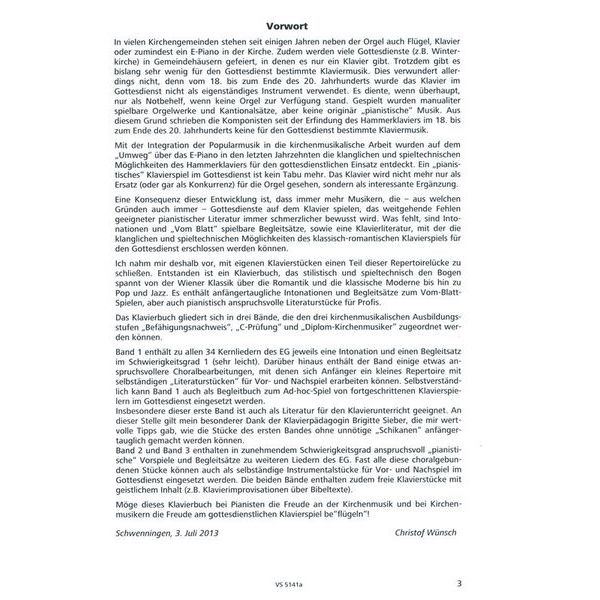 Strube Verlag Klavierbuch Gottesdienst 1