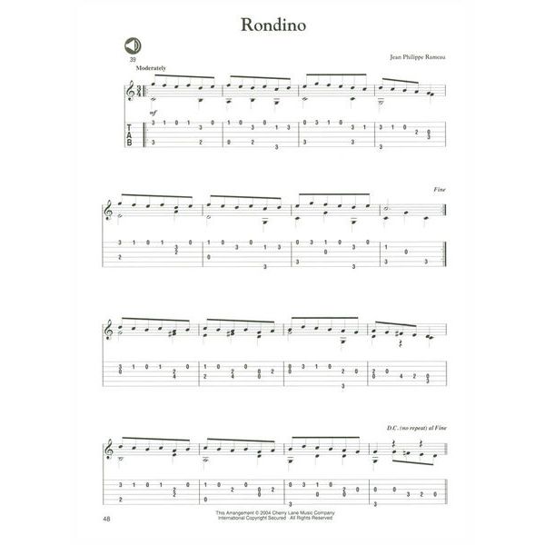 Cherry Lane Music Company 50 Baroque Solos For Classical