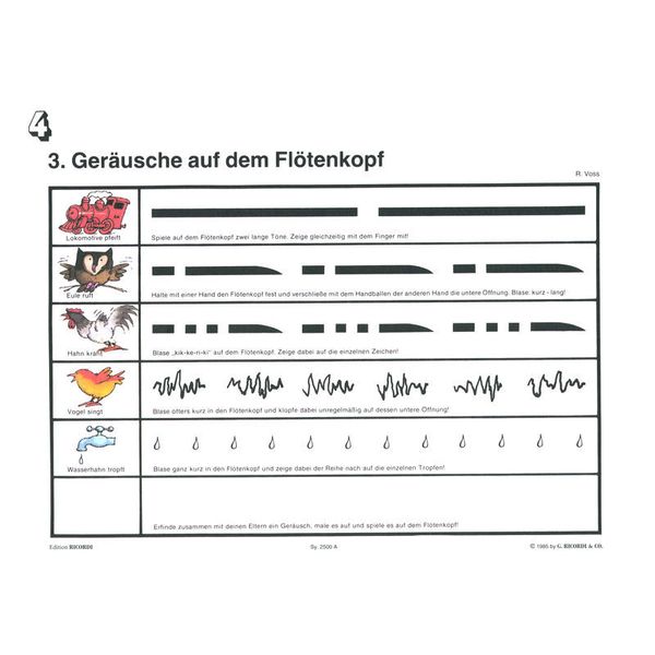 Ricordi Lustige Blockflöte 1 Barock