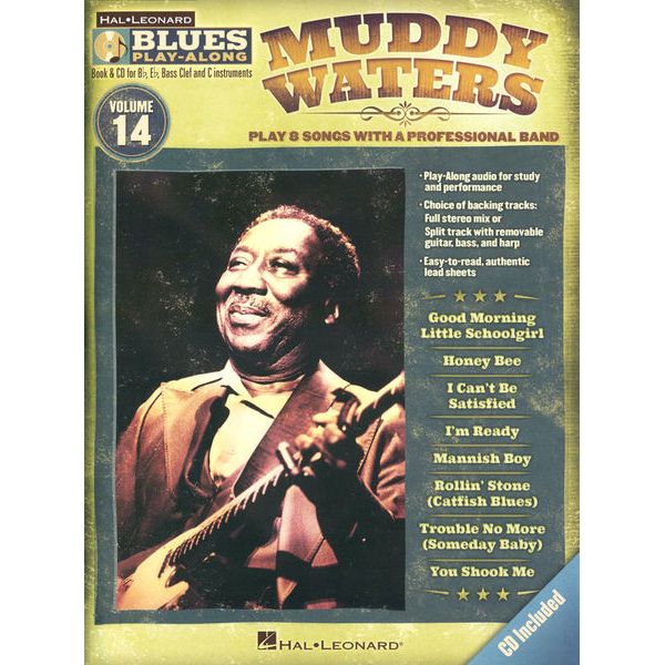 Hal Leonard Blues Play-Along Muddy Waters