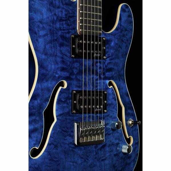 Harley Benton TE-90QM HH Trans Blue