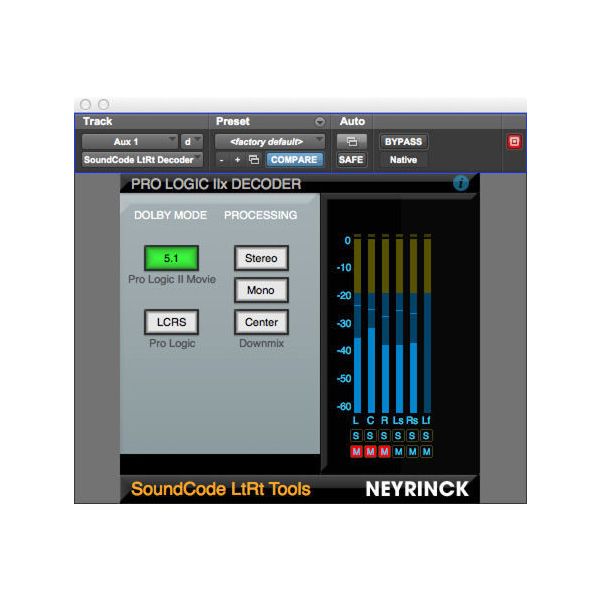 Neyrinck SoundCode LtRt Tools 2