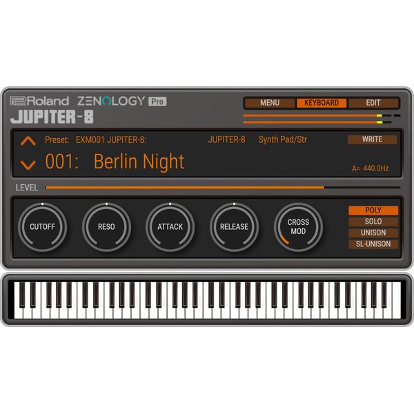 Roland Cloud Jupiter-8 Model Expan.